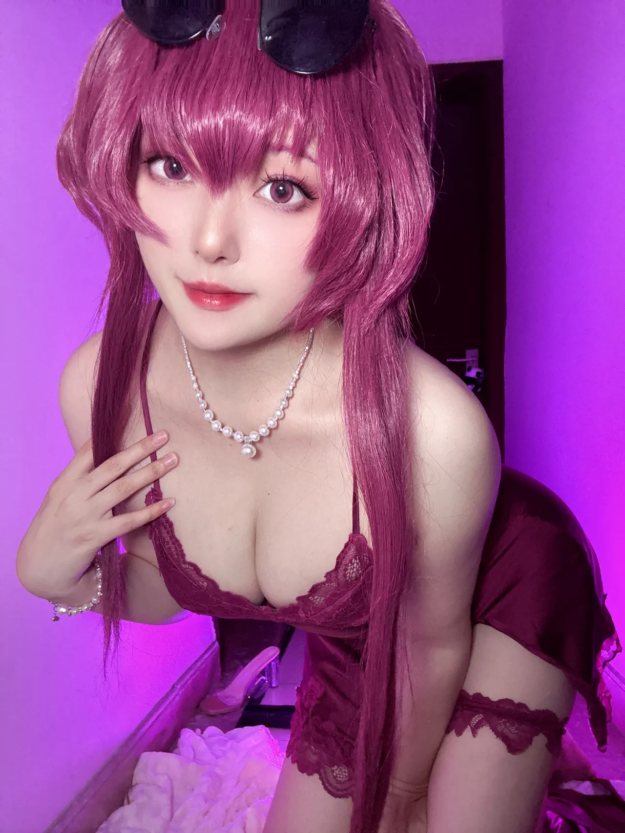 Natsuko夏夏子 - 崩坏：星穹铁道 卡芙卡 睡衣-erohere15.webp